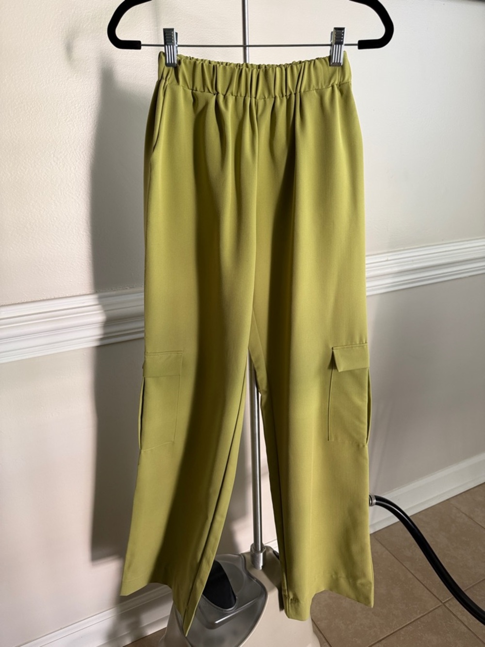 Superdown Stephanie Green Cargo Wide-Leg Pants